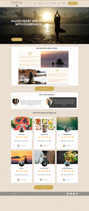 Web Design par Creative Air pour ce projet | Design : #26441977