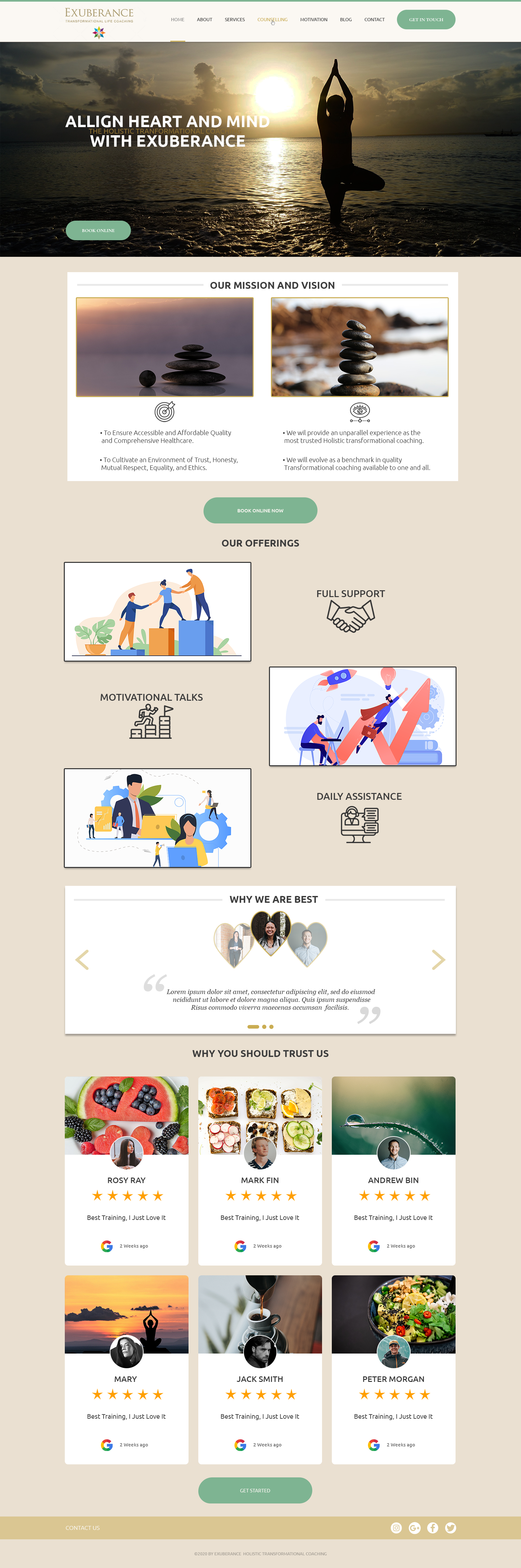 Web Design by Creative Air for this project | Design #26461958