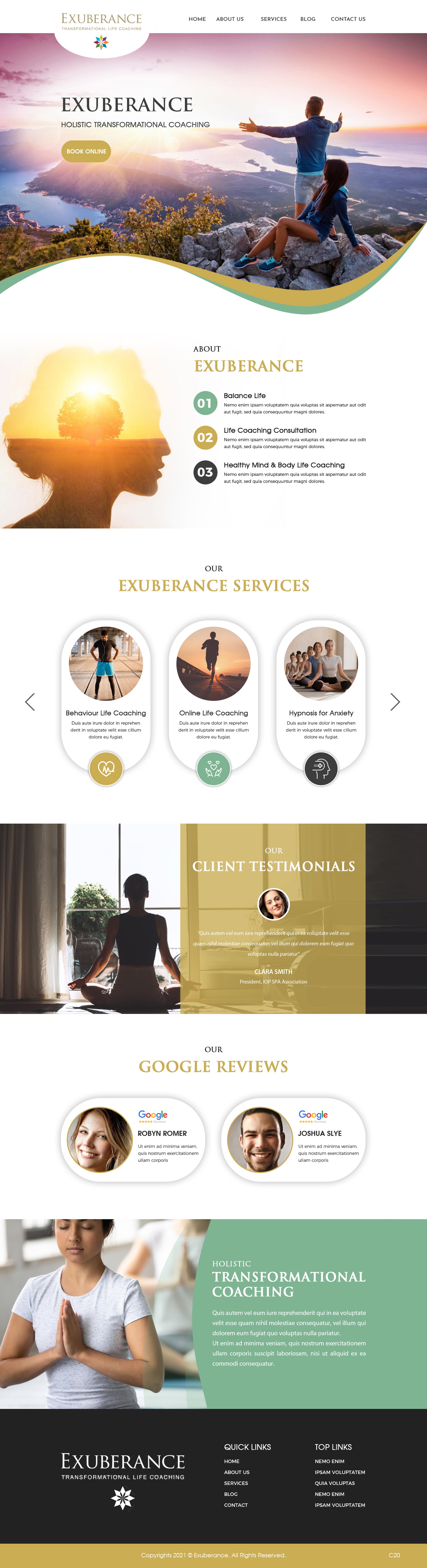 Web Design by pb for this project | Design #26419849