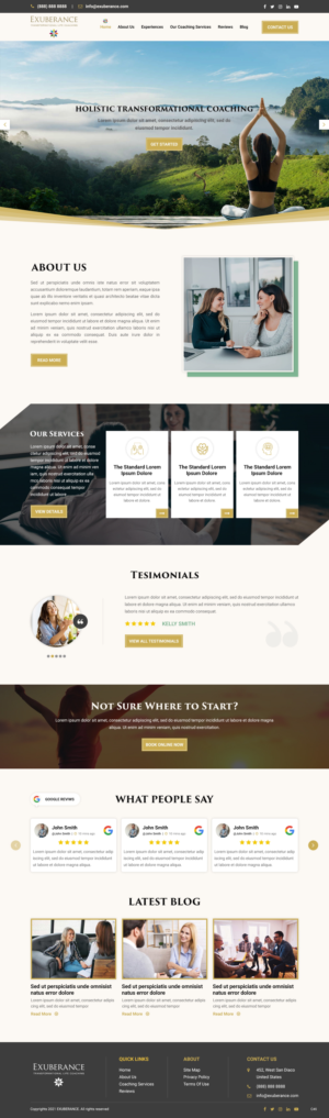 Web Design par pb pour ce projet | Design : #26419863