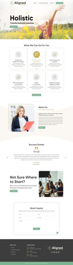 Web Design by Sbss for this project | Design: #26425368