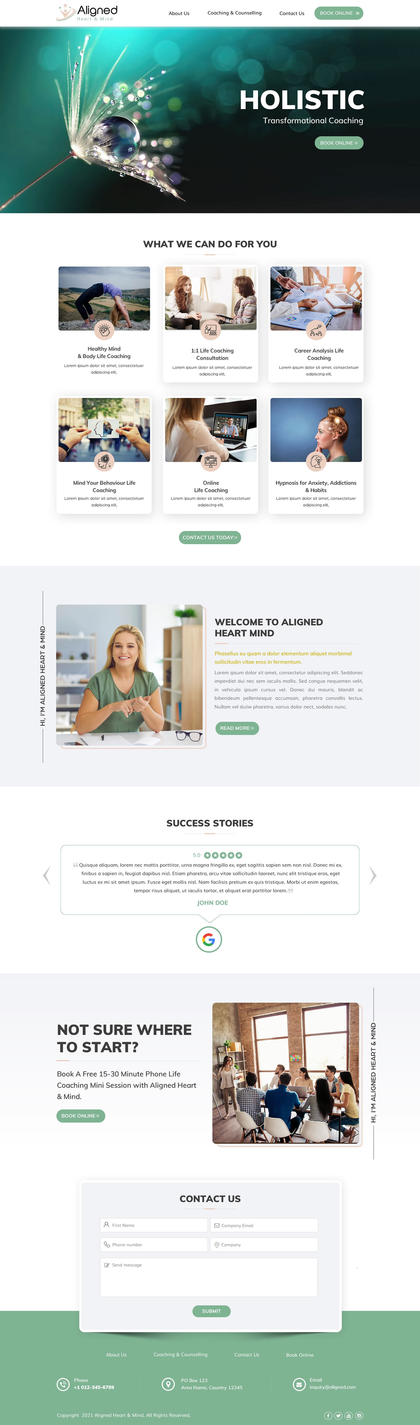 Web Design by Sbss for this project | Design #26430598