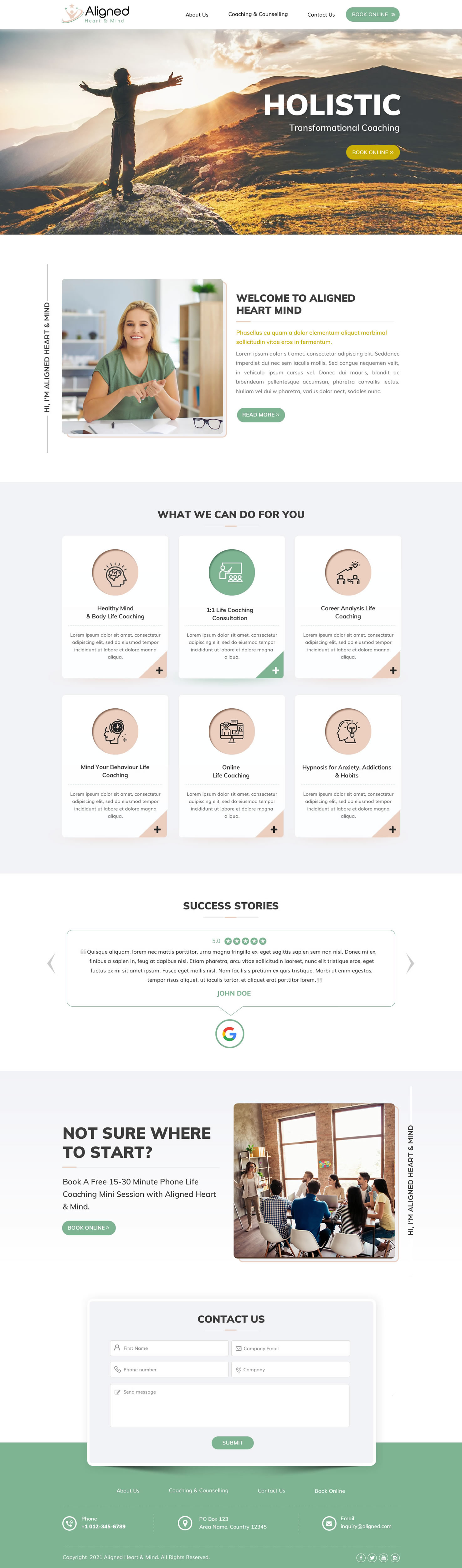 Web Design by Sbss for this project | Design #26430599