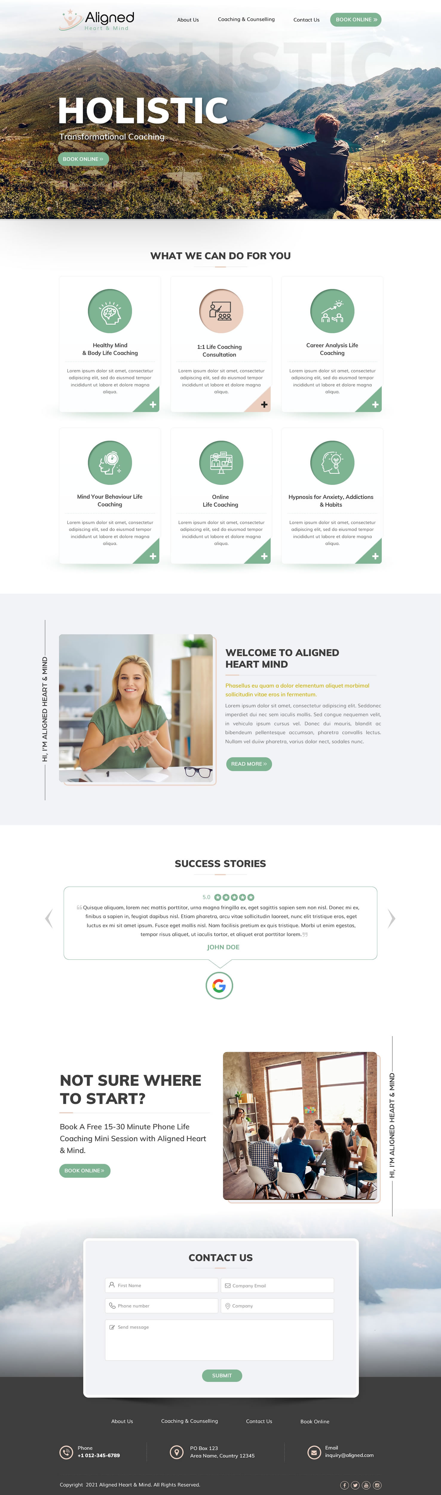 Web Design by Sbss for this project | Design #26430600