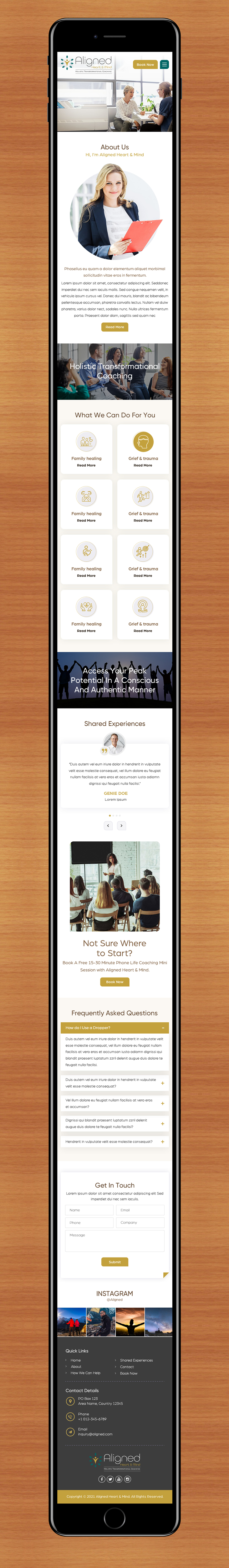 Web Design by Sbss for this project | Design #26600952