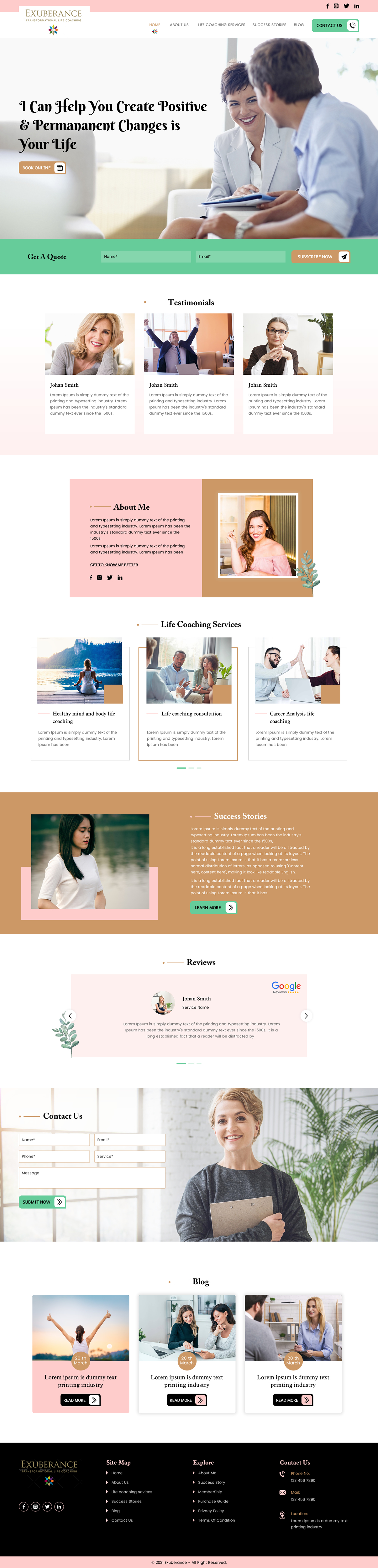 Web Design by rightway for this project | Design #26449300