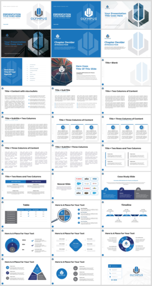 New Consulting Firm News PowerPoint Template | PowerPoint Design by IndreDesign