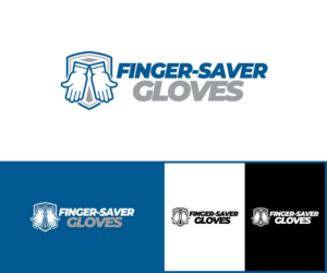 Finger-Saver Gloves | Logo Design by MoonFeather
