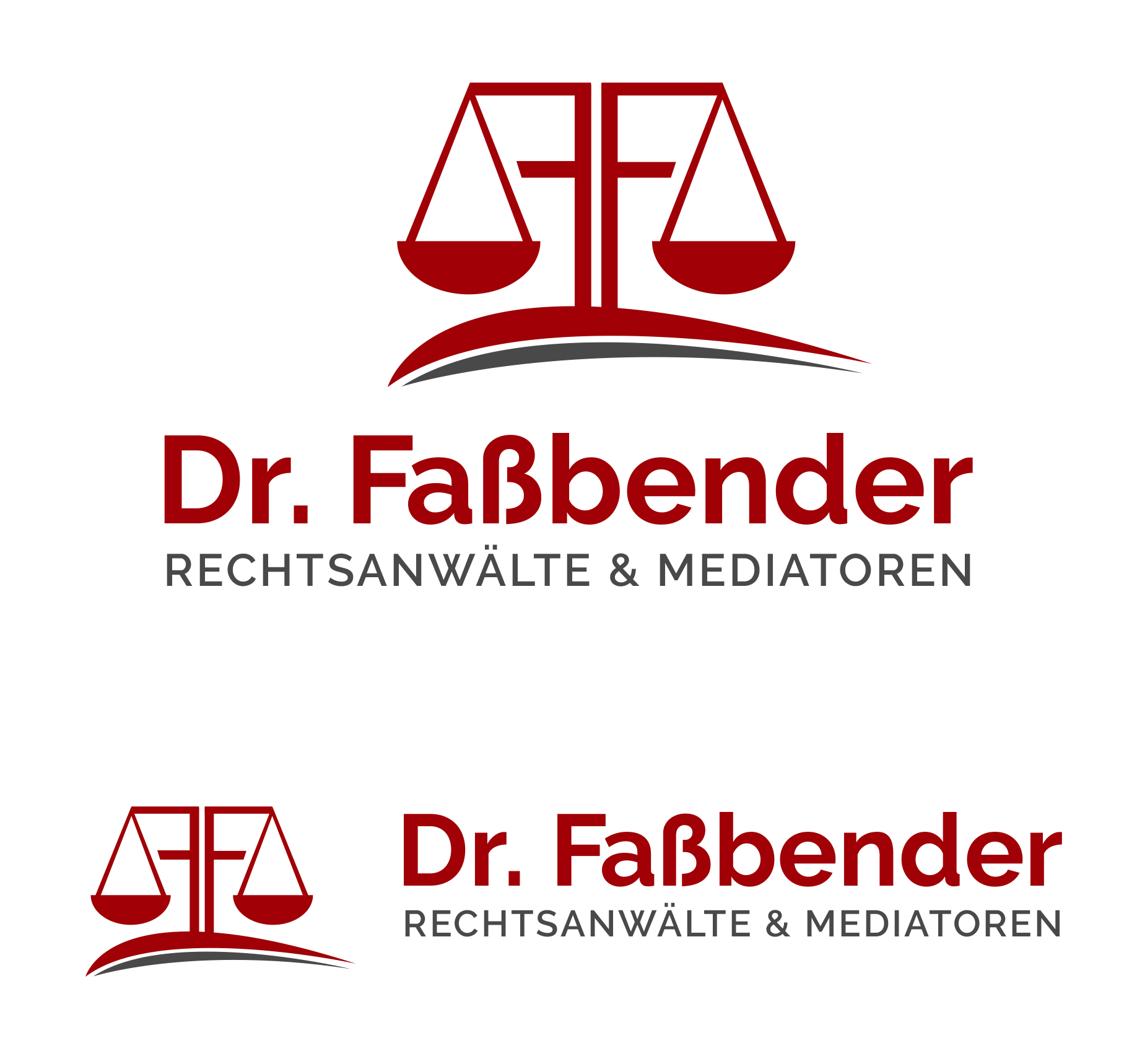 Letterhead Design by Creations Box 2015 for Dr. Fassbender Rechtsanwaelte & Mediatoren | Design #26416004