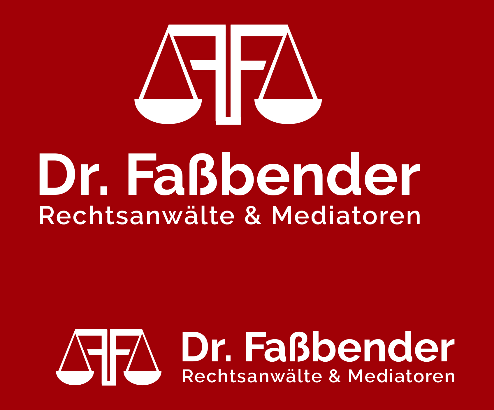 Letterhead Design by Creations Box 2015 for Dr. Fassbender Rechtsanwaelte & Mediatoren | Design #26416013