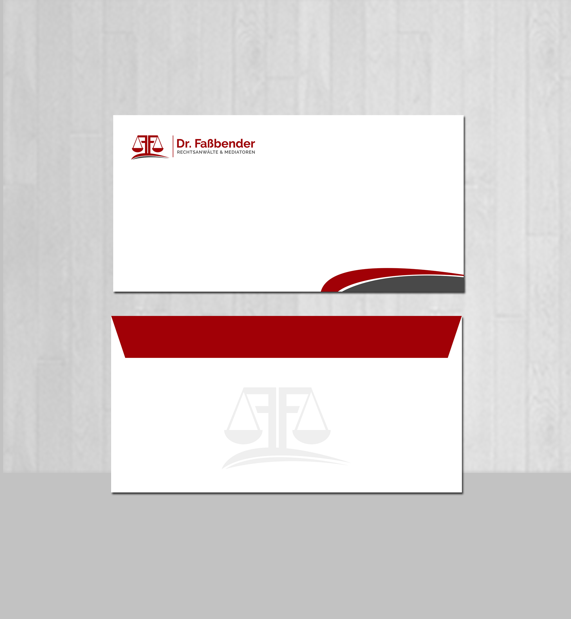 Letterhead Design by Creations Box 2015 for Dr. Fassbender Rechtsanwaelte & Mediatoren | Design #26442866