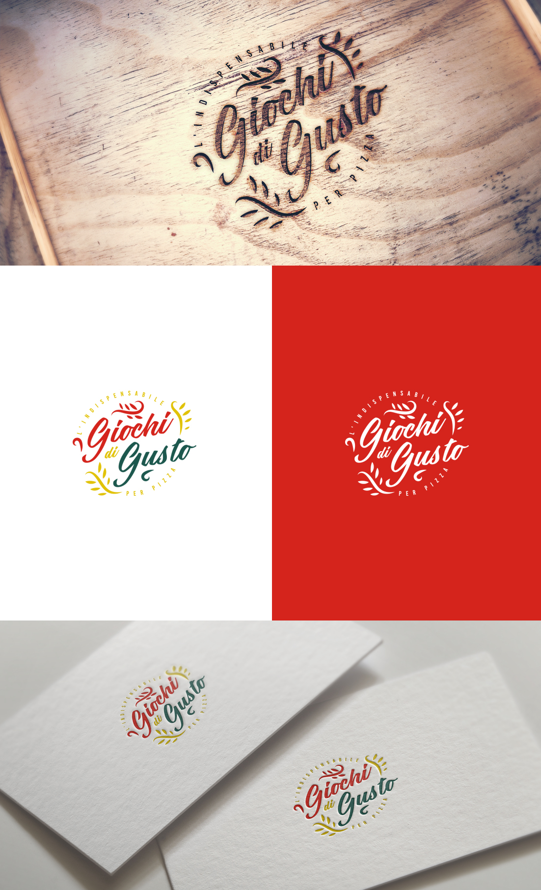 Logo Design by GLDesigns for Giochi di Gusto | Design #26412700