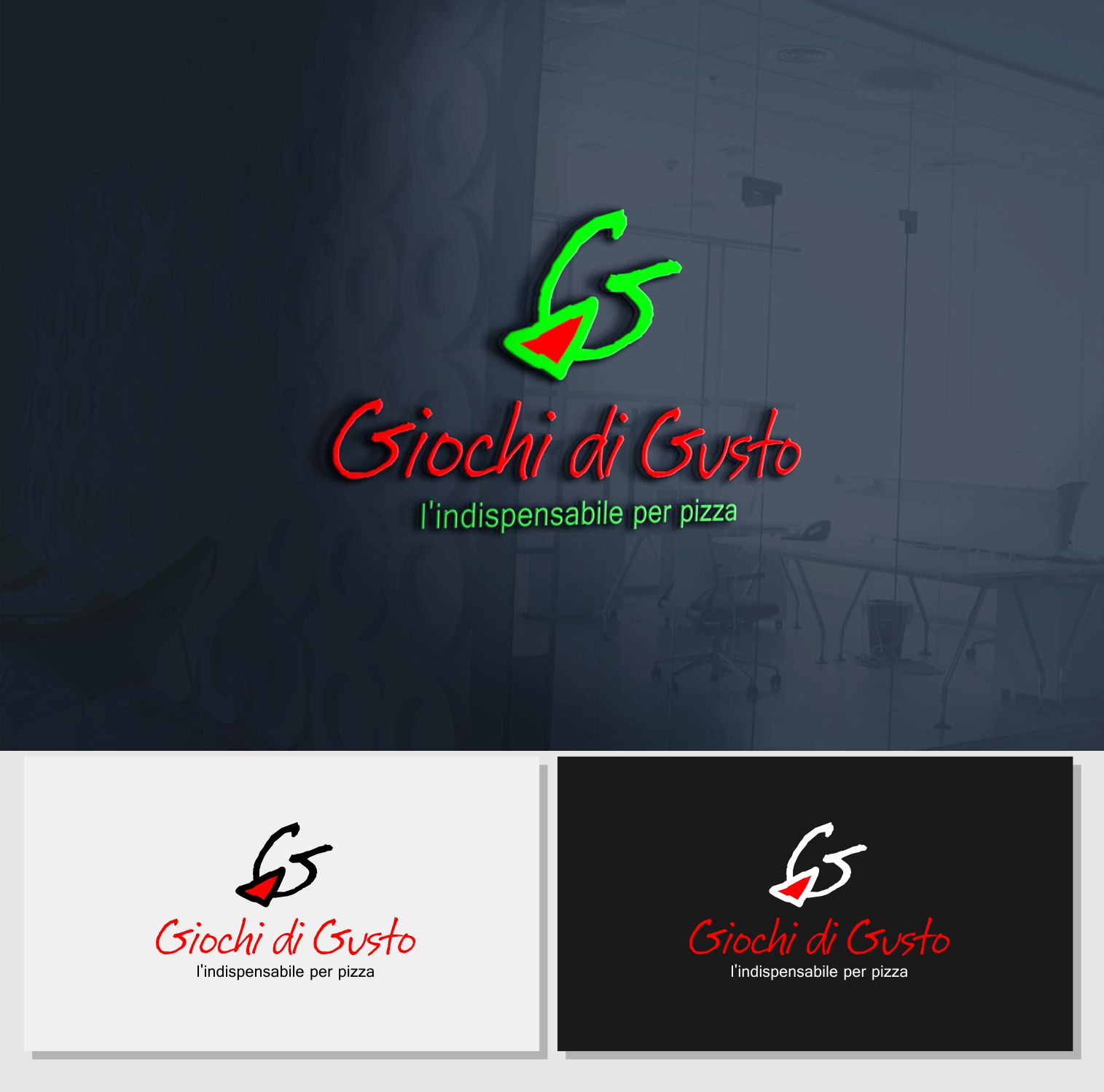 Logo Design by Rajiv Kumar for Giochi di Gusto | Design #26448858
