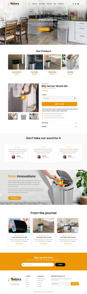 Shopify Design by pb for business savvy uk limited | Design: #26432711