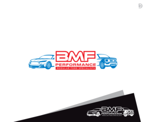 BMF PERFORMANCE MODULAR FORD SPECIALISTS | Logo-Design von D_Mantra
