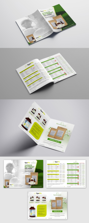 Catalogue Design by debdesign for Natuurlijk.fit | Design: #26461578