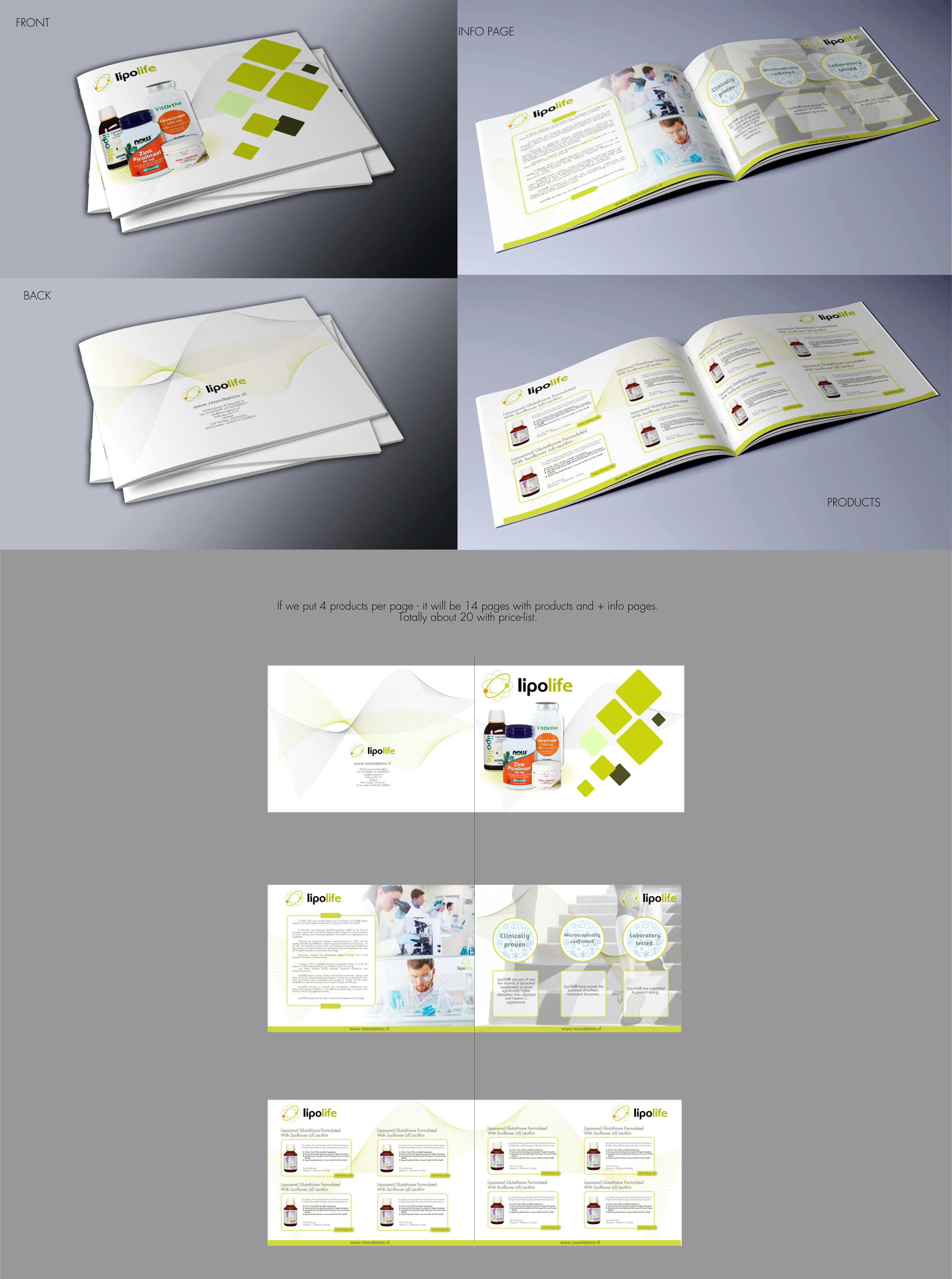Catalogue Design by elveneclipse for Natuurlijk.fit | Design #26430492