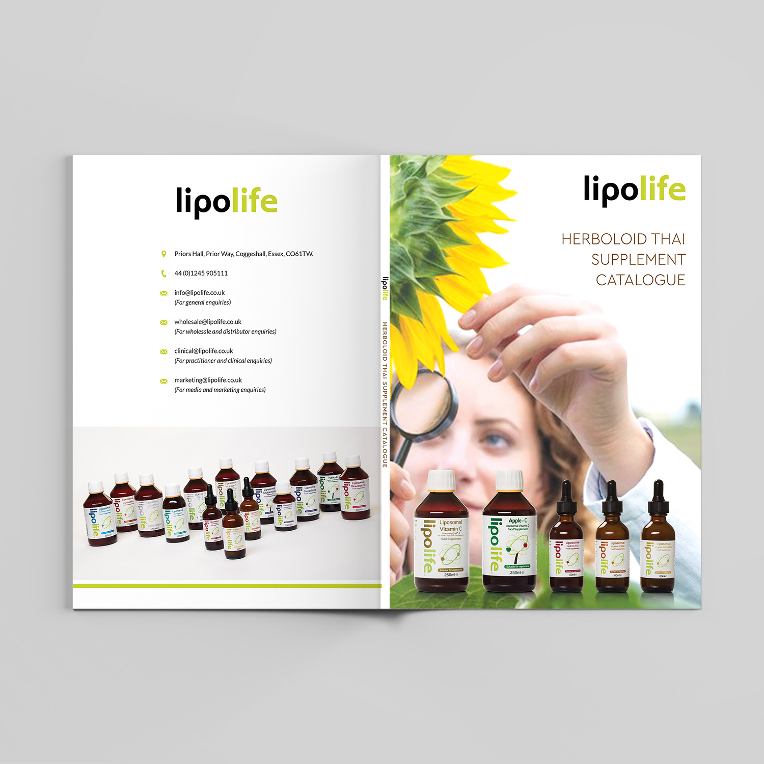 Catalogue Design by - SWING - for Natuurlijk.fit | Design #26441952