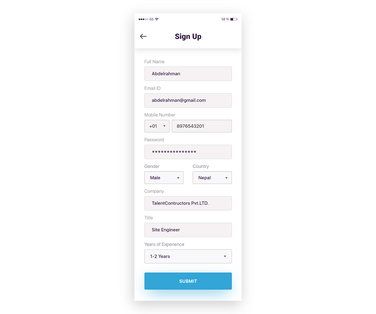 Diseño de aplicación (App) por Senthamizhan M para este proyecto | Diseño #26455542