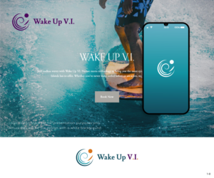 Wake Up V.I. | Logo Design by jnh
