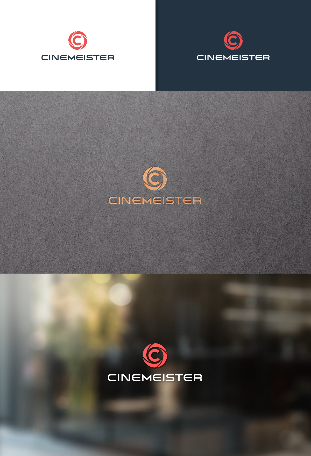 Logo Design by Paperfox Designs for Cinemeister Inc | Design #26415019