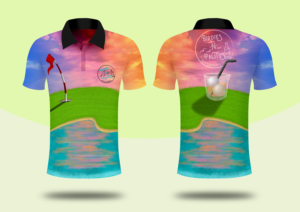 Birdies N Palitos Polo | T-Shirt-Design von Falih A