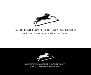 "Worldwide Walk for Cavalier Health"  "ACKCSC Charitable Health Trust" | Diseño de Logo por makerlogoz