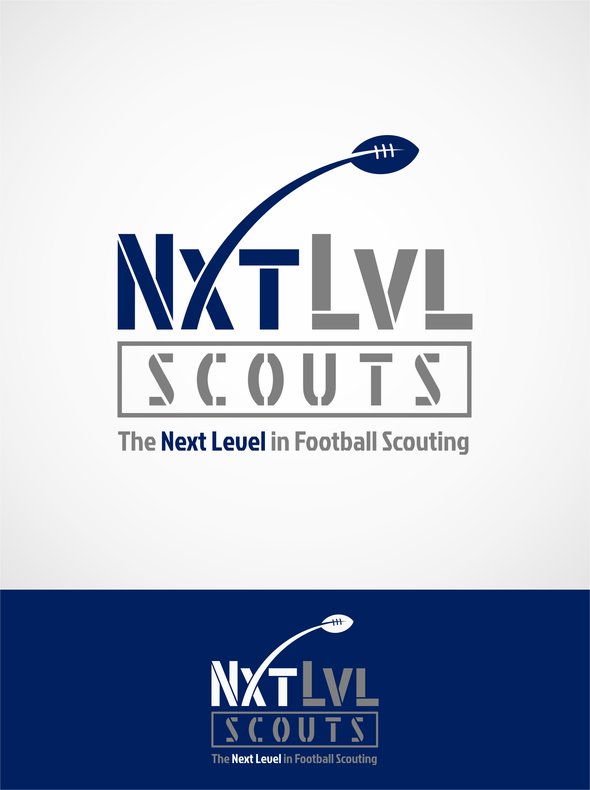 Logo Design by hamkur for Next Level Football Scouts | Design #26420366