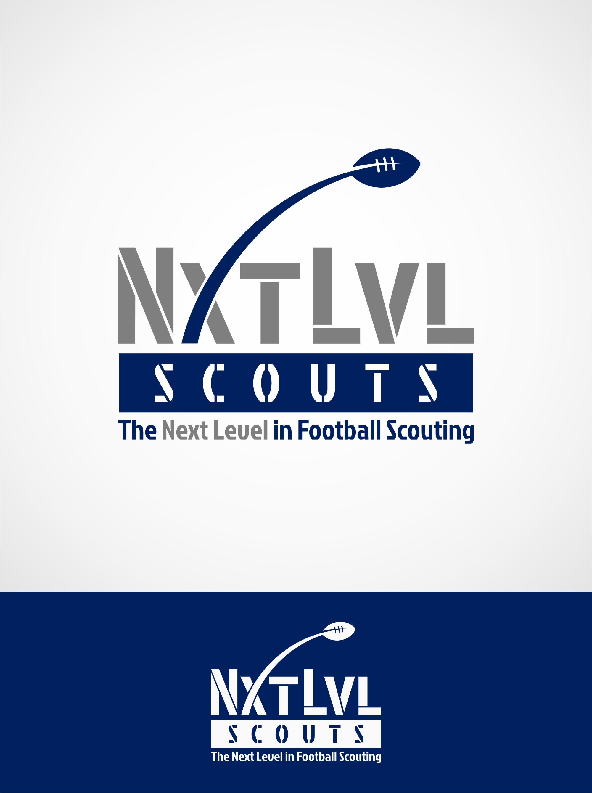Logo Design by hamkur for Next Level Football Scouts | Design #26427706