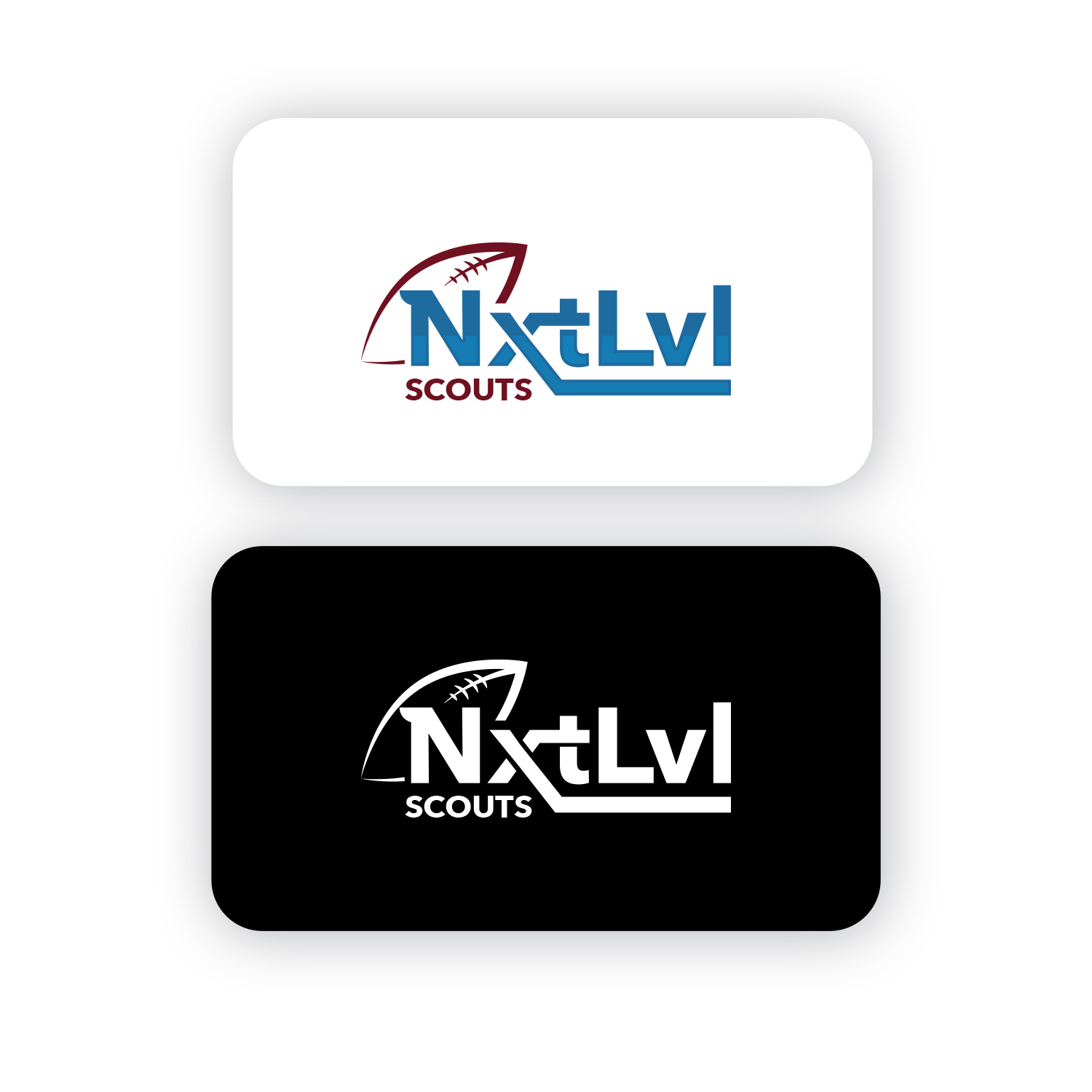 Logo Design by Finley Johnson for Next Level Football Scouts | Design #26453099