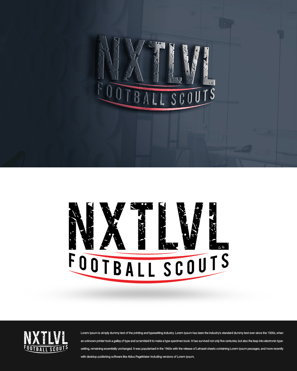 Logo Design by beetro 2 for Next Level Football Scouts | Design: #26424247