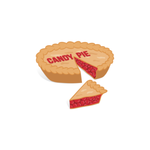 Candy Pie | Graphic Design by atularts
