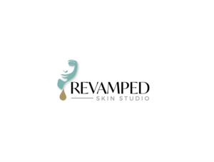 Logo Design by wonderland for Revamped Skin Studio | Design: #26419335