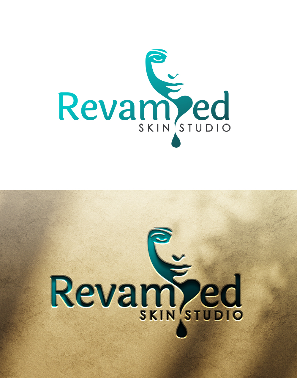 Logo Design by n214008 for Revamped Skin Studio | Design #26435076