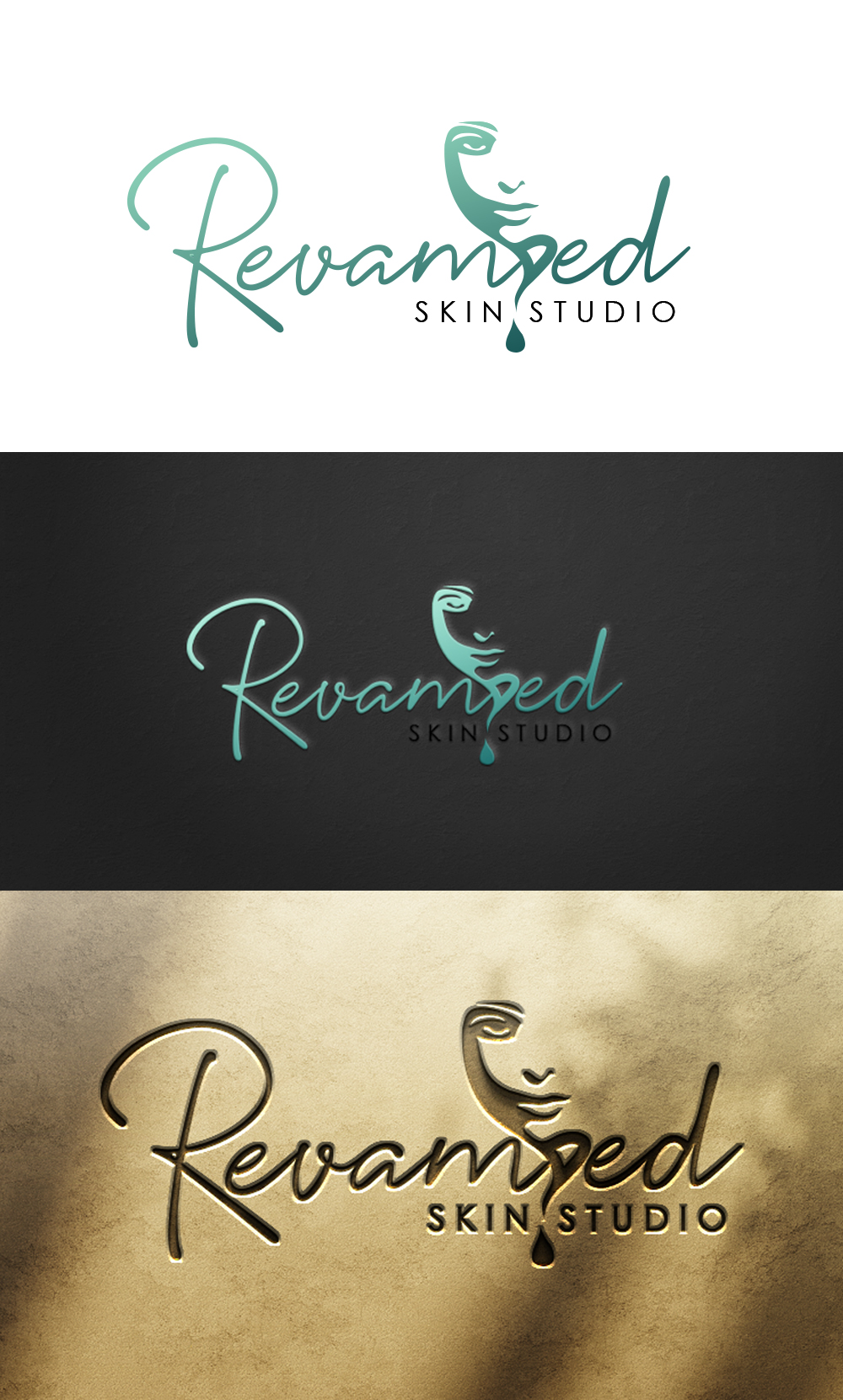 Logo Design by n214008 for Revamped Skin Studio | Design #26455527