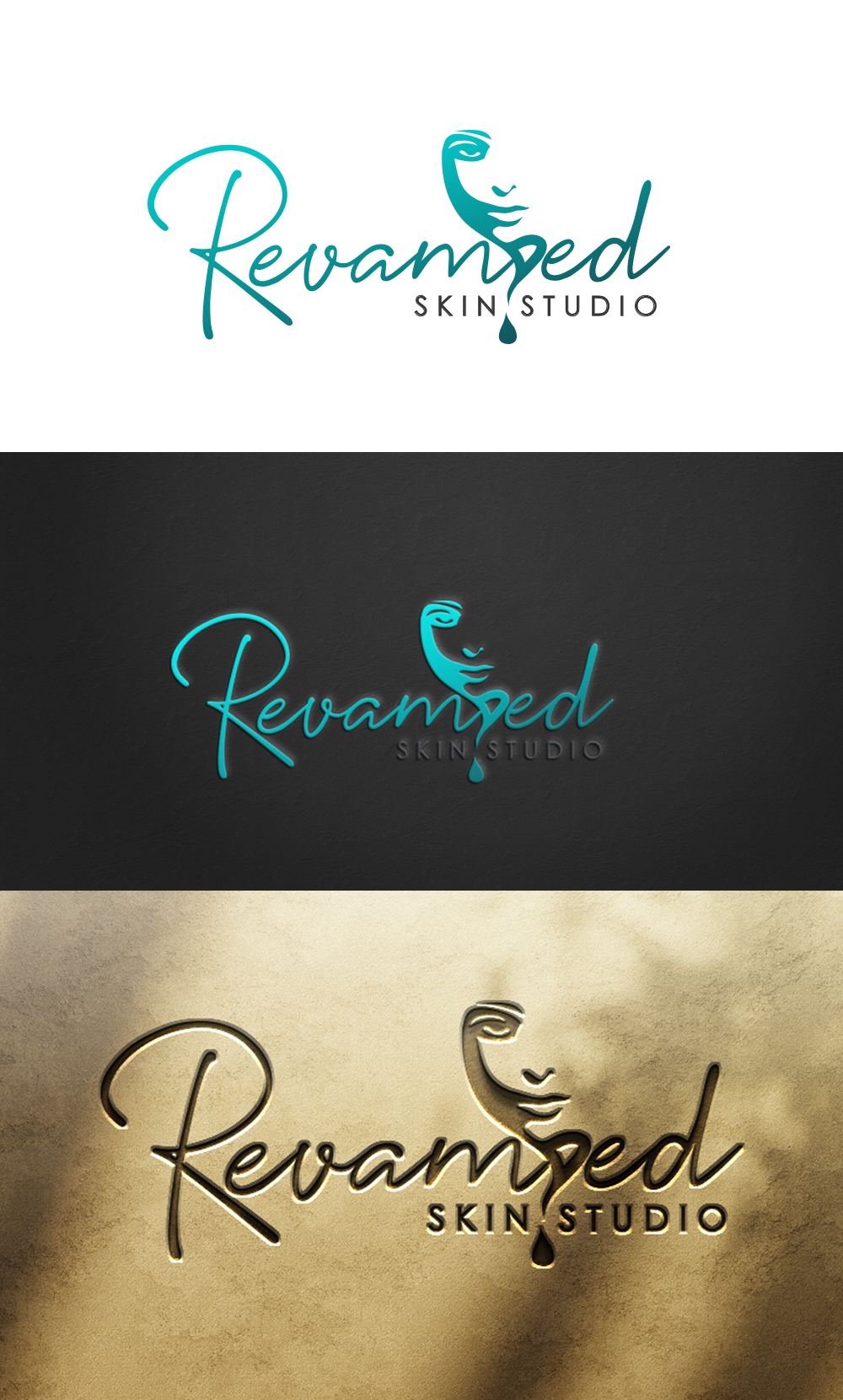Logo Design by n214008 for Revamped Skin Studio | Design #26455530
