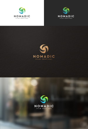 Nomadic Film Festival | Diseño de Logo por Paperfox Designs