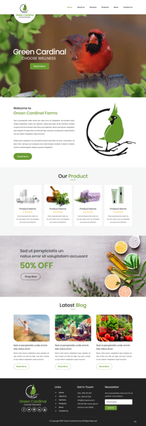 Web Design by pb for this project | Design: #26419875