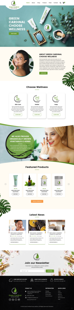 Web Design by pb for this project | Design: #26419877