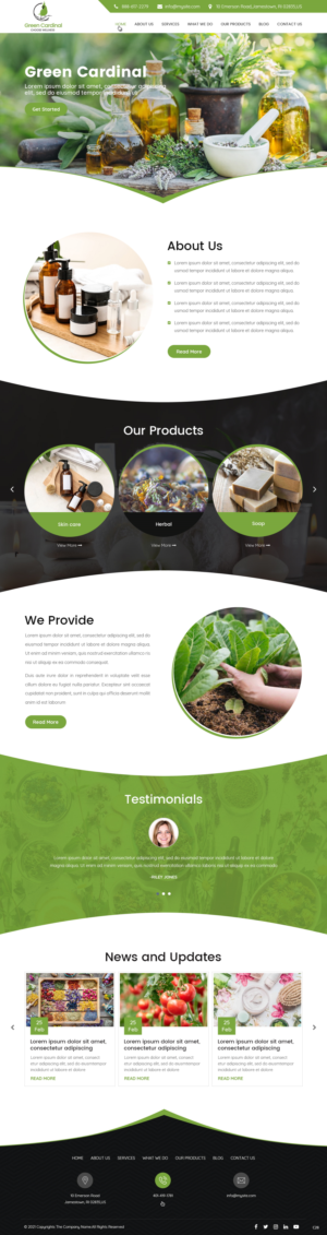 Web Design by pb for this project | Design: #26419878