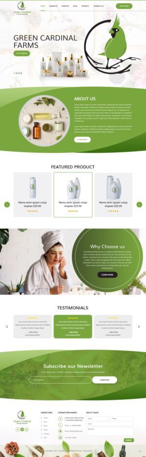 Web Design by pb for this project | Design: #26419883