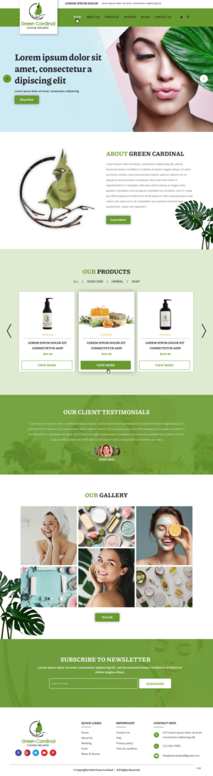 Web Design by pb for this project | Design: #26419888