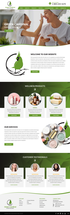 Web Design by pb for this project | Design: #26419889