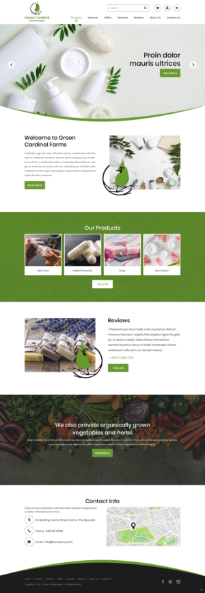 Web Design by pb for this project | Design: #26419890