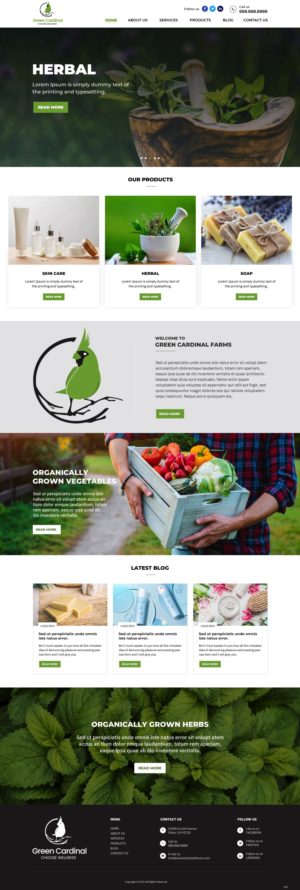 Web Design by pb for this project | Design: #26419891