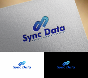 Sync Data and Management Services | Logo Design by marzuq