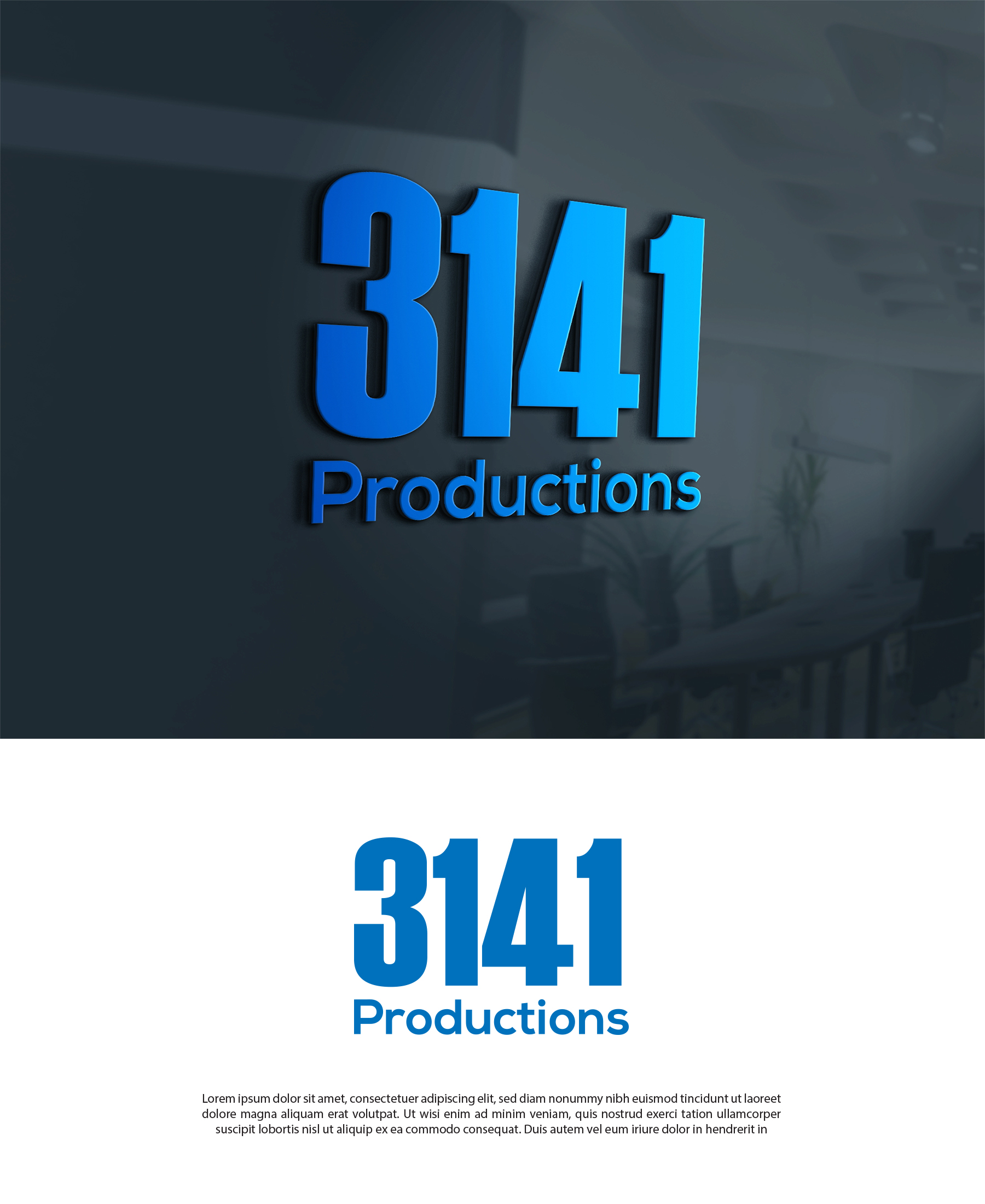 Logo Design by Amelia 25 for 3141 Productions Inc. | Design #26419420