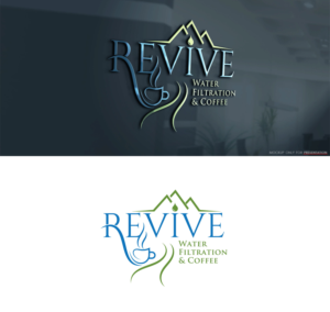 Revive Water Filtration & Coffee  | Logo Design by Mono.co