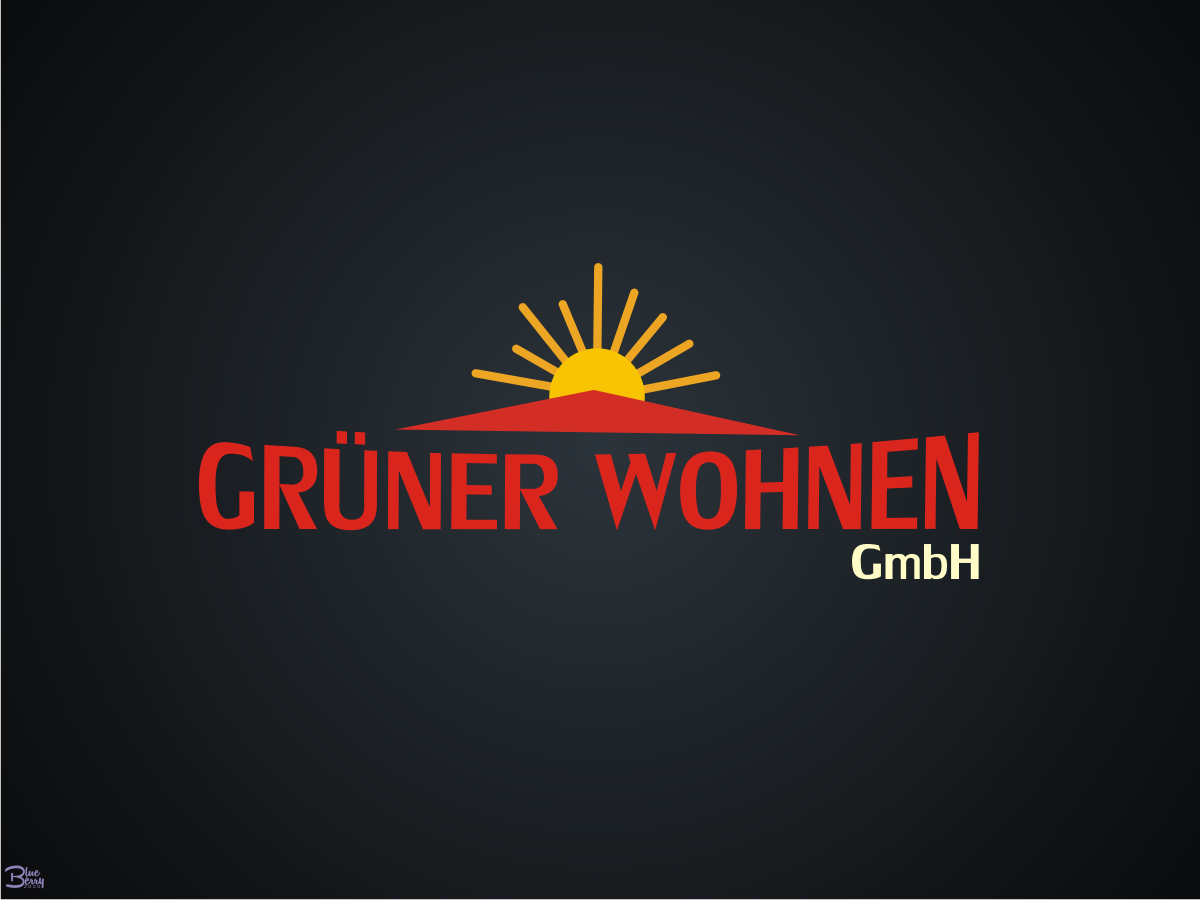 Logo Design by Blueberry for Grüner Wohnen GmbH | Design #26435289