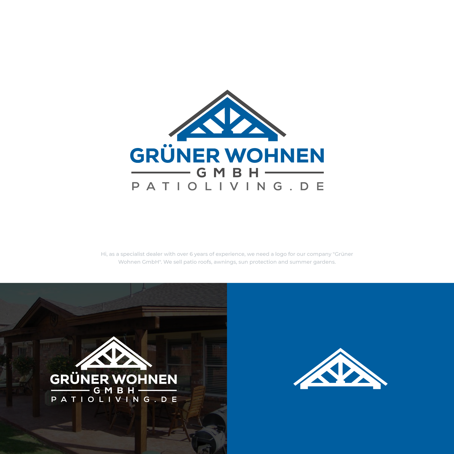 Logo Design by mintcreative for Grüner Wohnen GmbH | Design #26432382